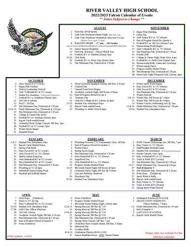River Valley High School - Parent Resources